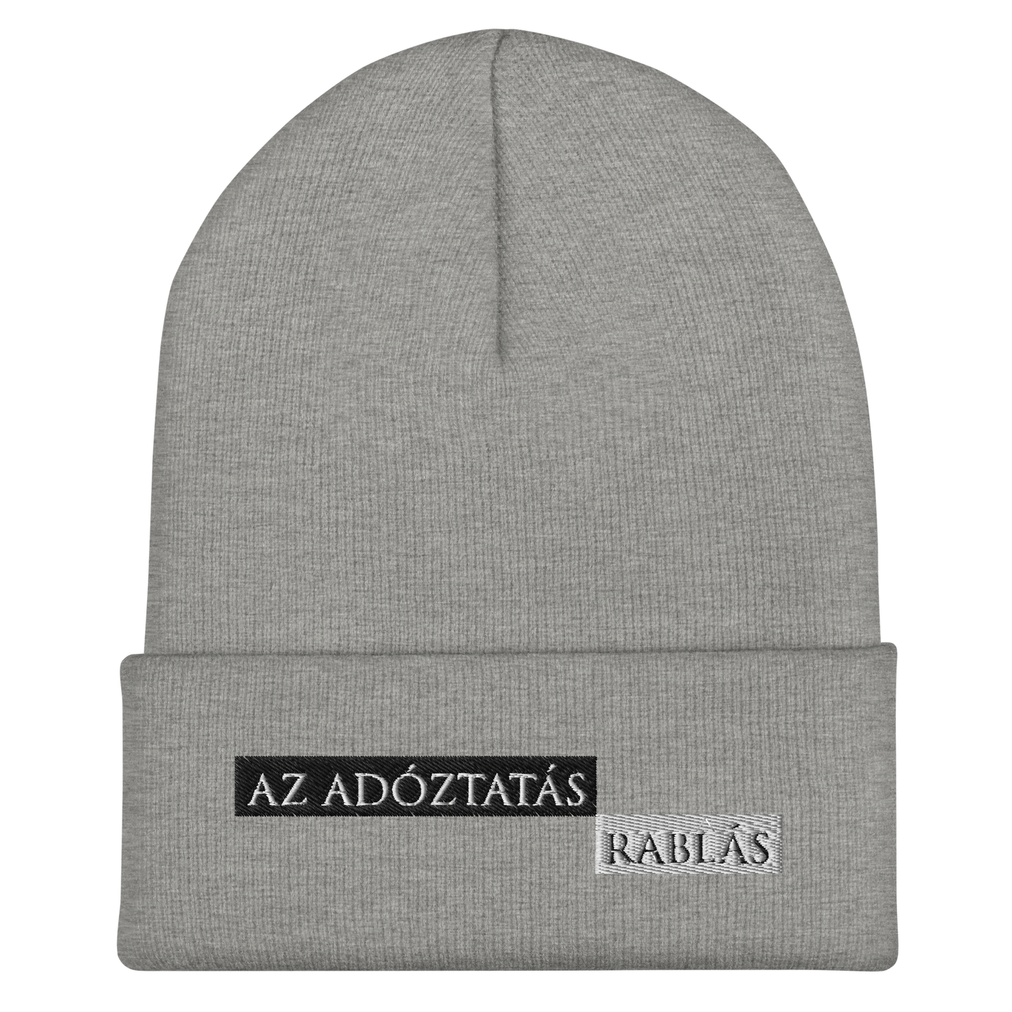 'Az adóztatás rablás' beanie