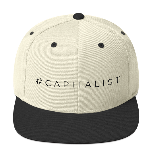 '#capitalist' snapback sapka