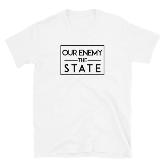 'Our Enemy, The State' póló