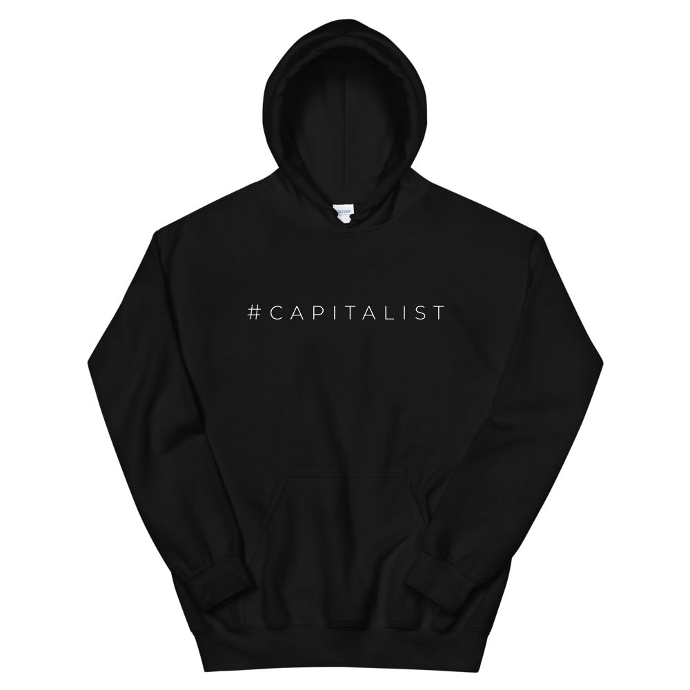 '#capitalist' kapucnis pulcsi