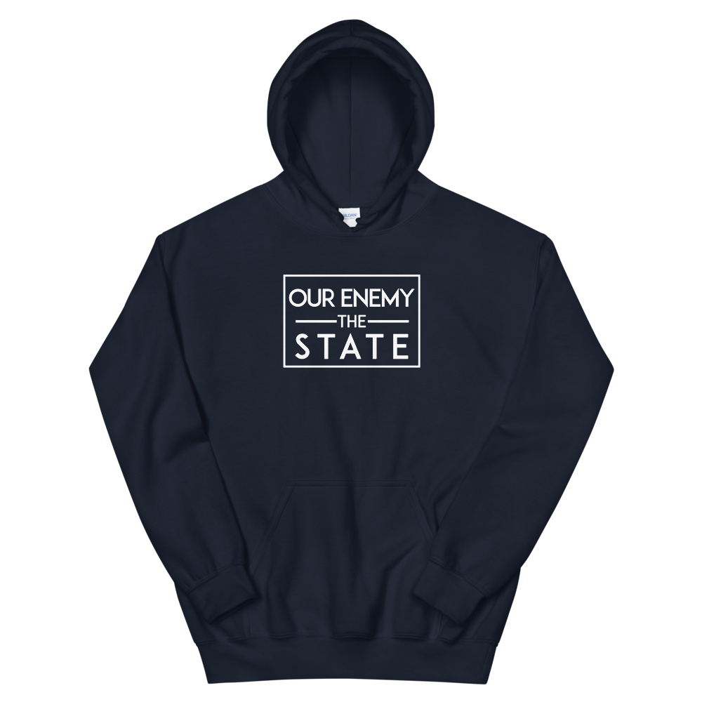 'Our Enemy, the State' kapucnis pulcsi
