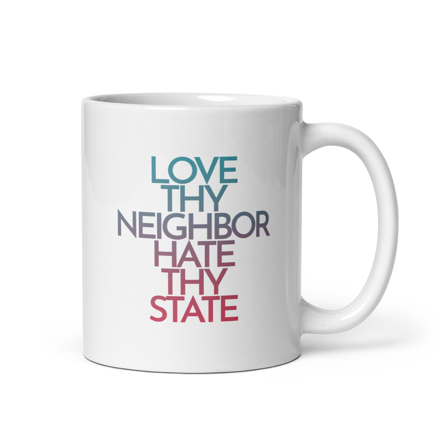 'Hate Thy State' bögre